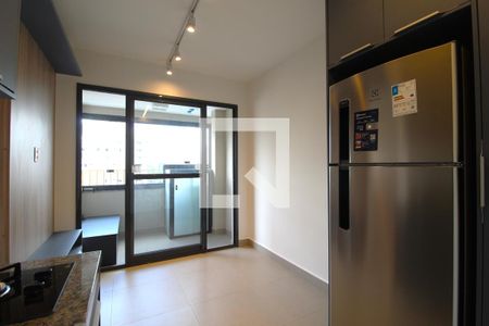 Sala/Cozinha de apartamento para alugar com 1 quarto, 27m² em Vila Olímpia, São Paulo