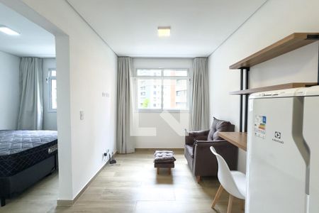 Sala/Cozinha de apartamento para alugar com 1 quarto, 22m² em Pinheiros, São Paulo