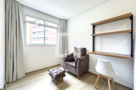 Sala/Cozinha de apartamento para alugar com 1 quarto, 22m² em Pinheiros, São Paulo