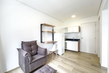 Sala/Cozinha de apartamento para alugar com 1 quarto, 22m² em Pinheiros, São Paulo