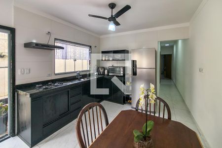 Cozinha  de casa para alugar com 2 quartos, 125m² em Jardim Imperador, Praia Grande