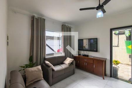 Sala de casa para alugar com 2 quartos, 125m² em Jardim Imperador, Praia Grande