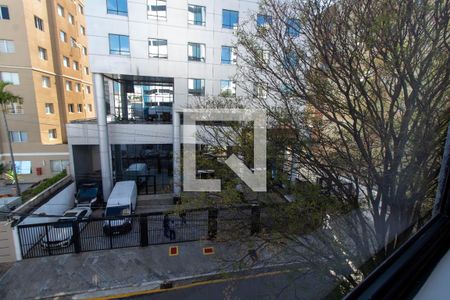 VISTA DA SALA de apartamento para alugar com 1 quarto, 33m² em Botafogo, Campinas