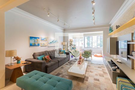 Sala de apartamento à venda com 3 quartos, 125m² em Tijuca, Rio de Janeiro