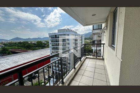 Varanda de apartamento à venda com 2 quartos, 69m² em Recreio dos Bandeirantes, Rio de Janeiro