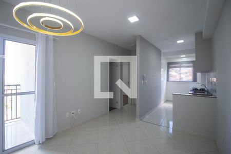 Sala de apartamento para alugar com 2 quartos, 44m² em Jardim Simus, Sorocaba
