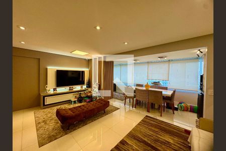 Sala de apartamento à venda com 3 quartos, 108m² em Vila Augusta, Guarulhos