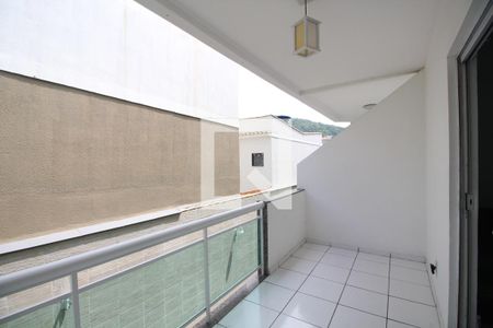 Sala - Varanda de casa de condomínio para alugar com 2 quartos, 120m² em Taquara, Rio de Janeiro