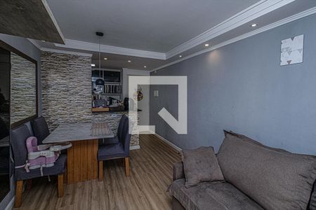 sala_3 de apartamento à venda com 2 quartos, 50m² em Taboão, São Paulo