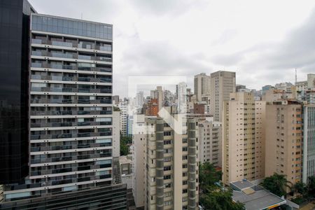 Vista da Sala de Estar e Jantar de apartamento para alugar com 2 quartos, 88m² em Jardim Paulista, São Paulo