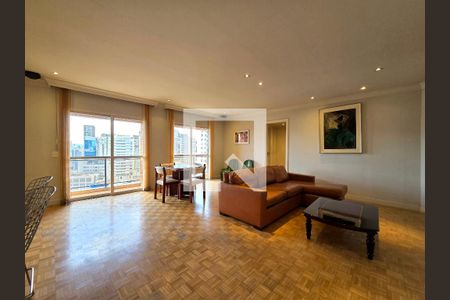 Sal de apartamento à venda com 2 quartos, 84m² em Vila Nova Conceição, São Paulo