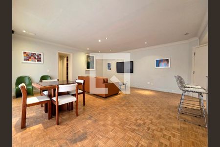 Sala de apartamento à venda com 2 quartos, 84m² em Vila Nova Conceição, São Paulo