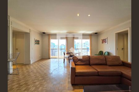 Sala de apartamento à venda com 2 quartos, 84m² em Vila Nova Conceição, São Paulo