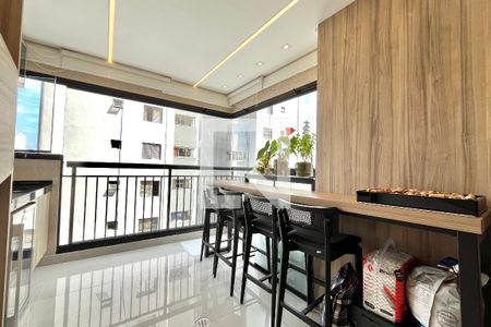 Varanda de apartamento à venda com 2 quartos, 68m² em Vila Mascote, São Paulo