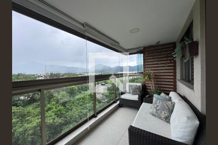 Varanda de apartamento à venda com 3 quartos, 84m² em Recreio dos Bandeirantes, Rio de Janeiro