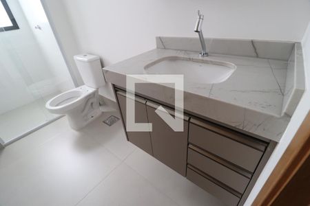 Banheiro Social de apartamento para alugar com 2 quartos, 78m² em Jardim Sul, Uberlândia