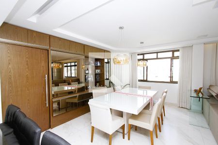 Sala de apartamento à venda com 4 quartos, 140m² em Buritis, Belo Horizonte