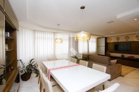 Sala de apartamento à venda com 4 quartos, 140m² em Buritis, Belo Horizonte