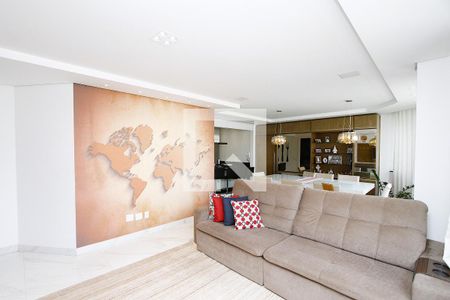 Sala de apartamento à venda com 4 quartos, 140m² em Buritis, Belo Horizonte