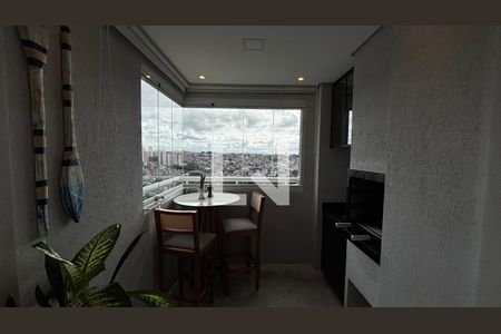 Sala - Sala de Jantar de apartamento à venda com 2 quartos, 55m² em Vila Tibiriçá, Santo André