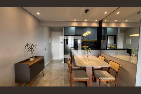 Sala - Sala de Jantar de apartamento à venda com 2 quartos, 55m² em Vila Tibiriçá, Santo André