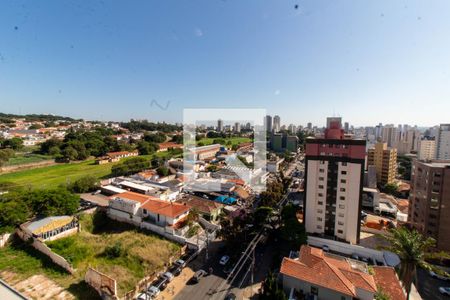 VISTA DA SACADA de apartamento para alugar com 2 quartos, 57m² em Botafogo, Campinas