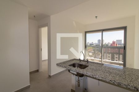 Sala/Cozinha de apartamento à venda com 1 quarto, 36m² em Botafogo, Campinas