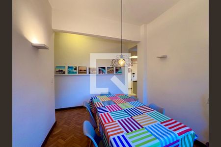 Sala de jantar de apartamento para alugar com 2 quartos, 80m² em Copacabana, Rio de Janeiro