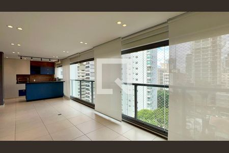 Varanda gourmet de apartamento à venda com 4 quartos, 162m² em Pinheiros, São Paulo