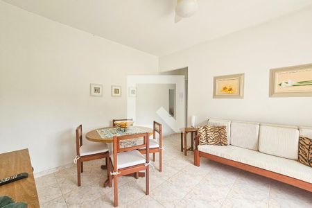 Sala de apartamento para alugar com 1 quarto, 56m² em Loteamento Joao Batista Juliao, Guarujá