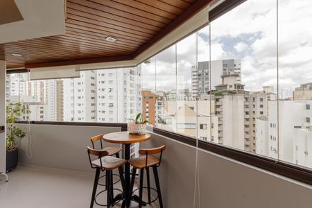 Varanda de apartamento à venda com 3 quartos, 152m² em Indianópolis, São Paulo
