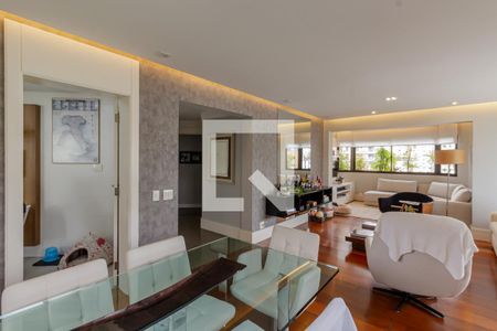 Sala de apartamento à venda com 3 quartos, 152m² em Indianópolis, São Paulo