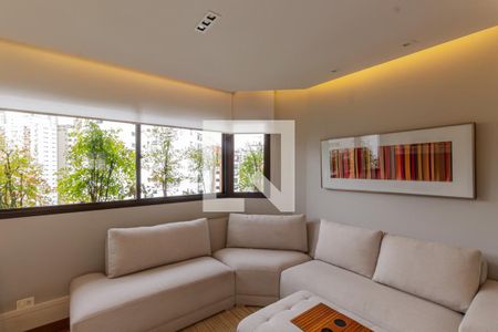 Sala de apartamento à venda com 3 quartos, 152m² em Indianópolis, São Paulo