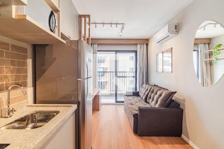 Sala de apartamento para alugar com 1 quarto, 29m² em Pinheiros, São Paulo