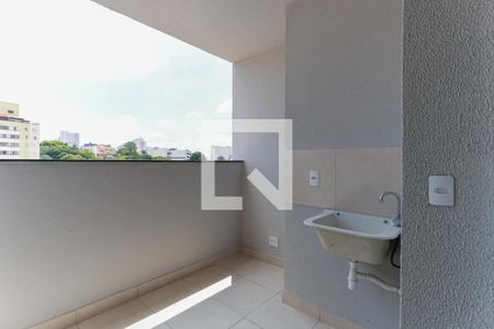 Varanda/Área de serviço de apartamento para alugar com 2 quartos, 37m² em Parada Inglesa, São Paulo