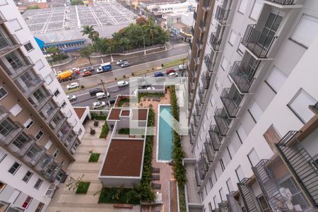 Vista da Sacada da Sala de apartamento para alugar com 2 quartos, 37m² em Bom Retiro, São Paulo