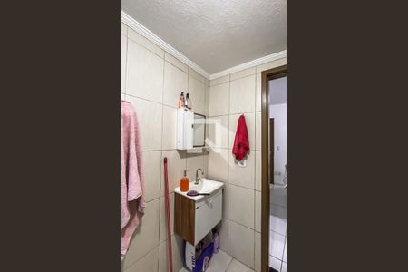 Banheiro de apartamento à venda com 1 quarto, 47m² em Vila Paranagua, São Paulo