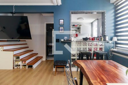 Sala de apartamento para alugar com 1 quarto, 50m² em Brooklin, São Paulo