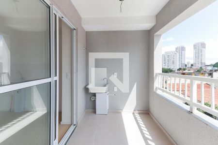 Varanda / Lavanderia de apartamento para alugar com 1 quarto, 35m² em Ferreira, São Paulo