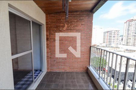 Varanda Sala  de apartamento à venda com 1 quarto, 60m² em Vila Isabel, Rio de Janeiro