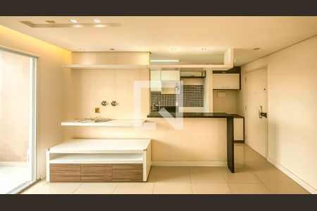 Sala de apartamento à venda com 2 quartos, 57m² em Interlagos, São Paulo