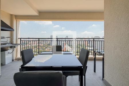 Varanda Gourmet de apartamento para alugar com 3 quartos, 70m² em Nova Klabin, São Paulo