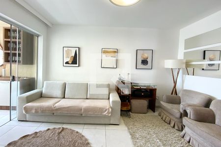 Sala de apartamento para alugar com 3 quartos, 91m² em Serra, Belo Horizonte