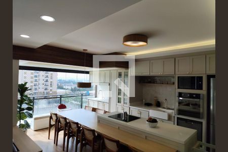 Sala  de apartamento para alugar com 2 quartos, 87m² em Tamboré, Barueri
