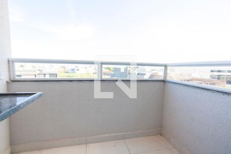 Varanda de apartamento para alugar com 2 quartos, 57m² em Novo Mundo, Uberlândia