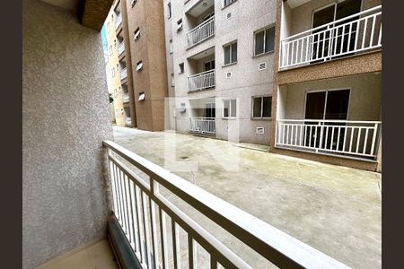 Varanda da Sala de apartamento para alugar com 2 quartos, 47m² em Jardim do Triunfo, Guarulhos