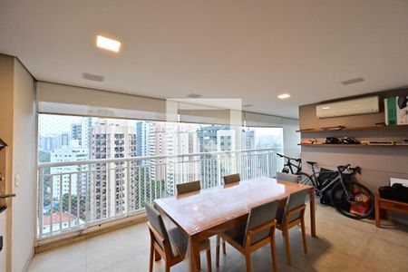 Varanda Gourmet de apartamento para alugar com 3 quartos, 115m² em Chácara Inglesa, São Paulo