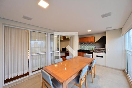 Varanda Gourmet de apartamento para alugar com 3 quartos, 115m² em Chácara Inglesa, São Paulo