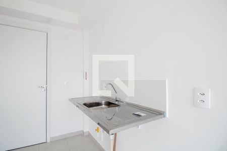 Sala/Cozinha de apartamento para alugar com 1 quarto, 27m² em Brás, São Paulo