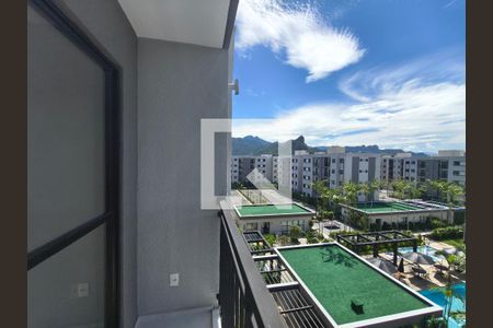 Varanda - Sala de apartamento para alugar com 2 quartos, 39m² em Barra Olímpica, Rio de Janeiro